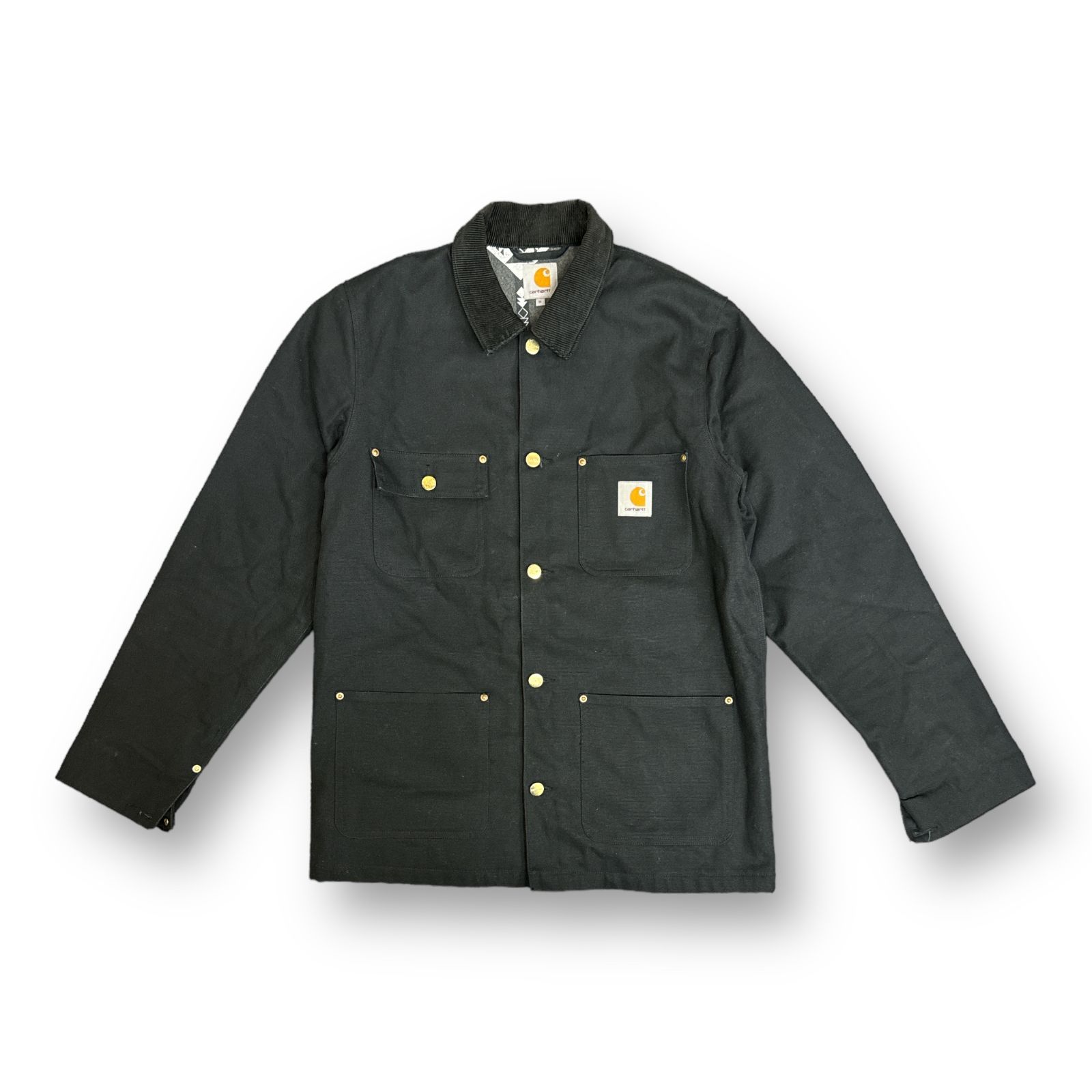 Carhartt ダックカバーオール ネイティブ柄 ワークジャケット