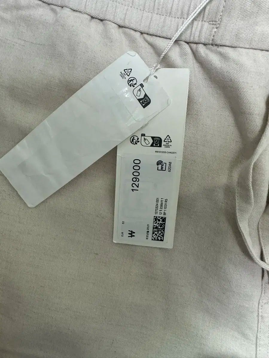 ARKET コットン リネン ブレンド スラックス eu 52 サイズ