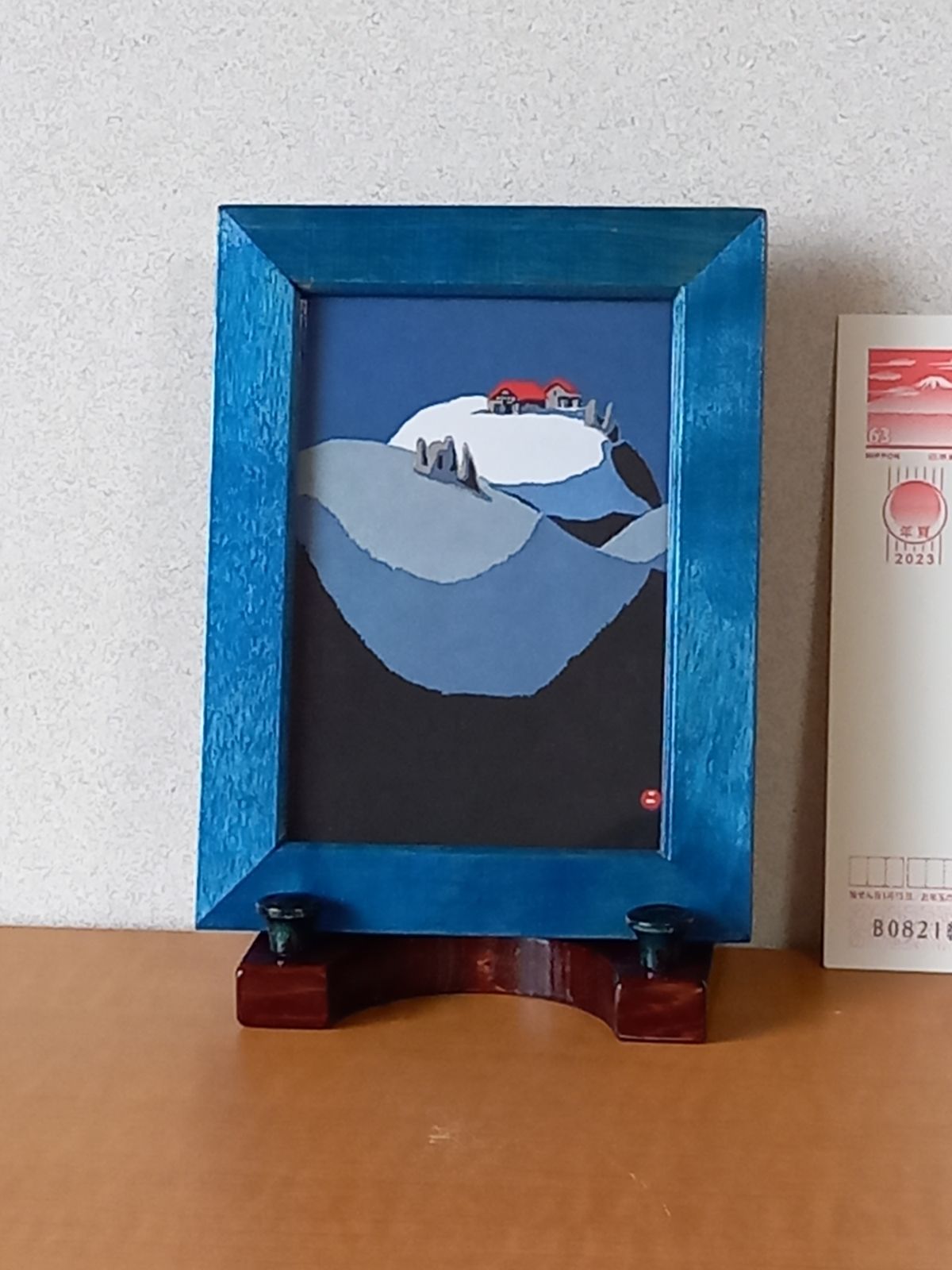 畦地梅太郎　頂上の小屋 頂上の小屋 」畦地梅太郎（木版画） | 骨董・美術品の高価買取