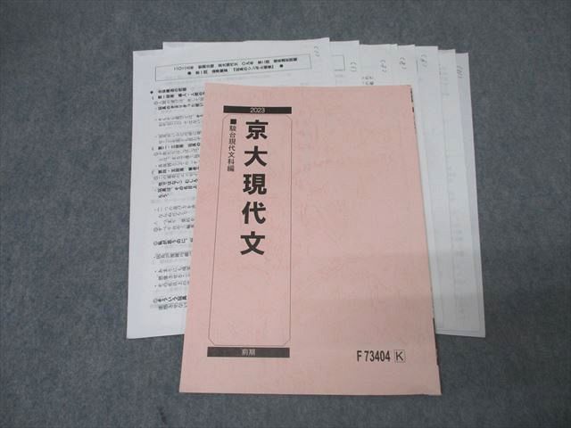 駿台 京都大学 京大現代文 国語 テキスト 2023 前期 004s0C