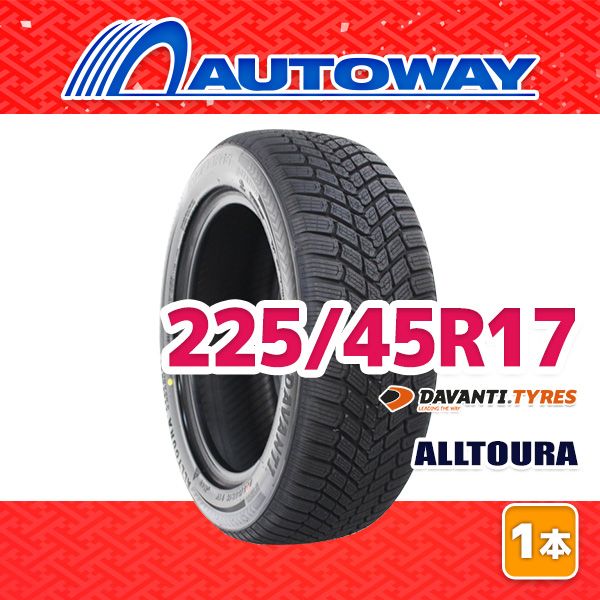 AUTOWAY】 新品 225/45R17 サマータイヤ DAVANTI ALLTOURA 17インチ 1 