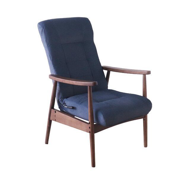 リクライニングチェア インディゴブルー 組立品