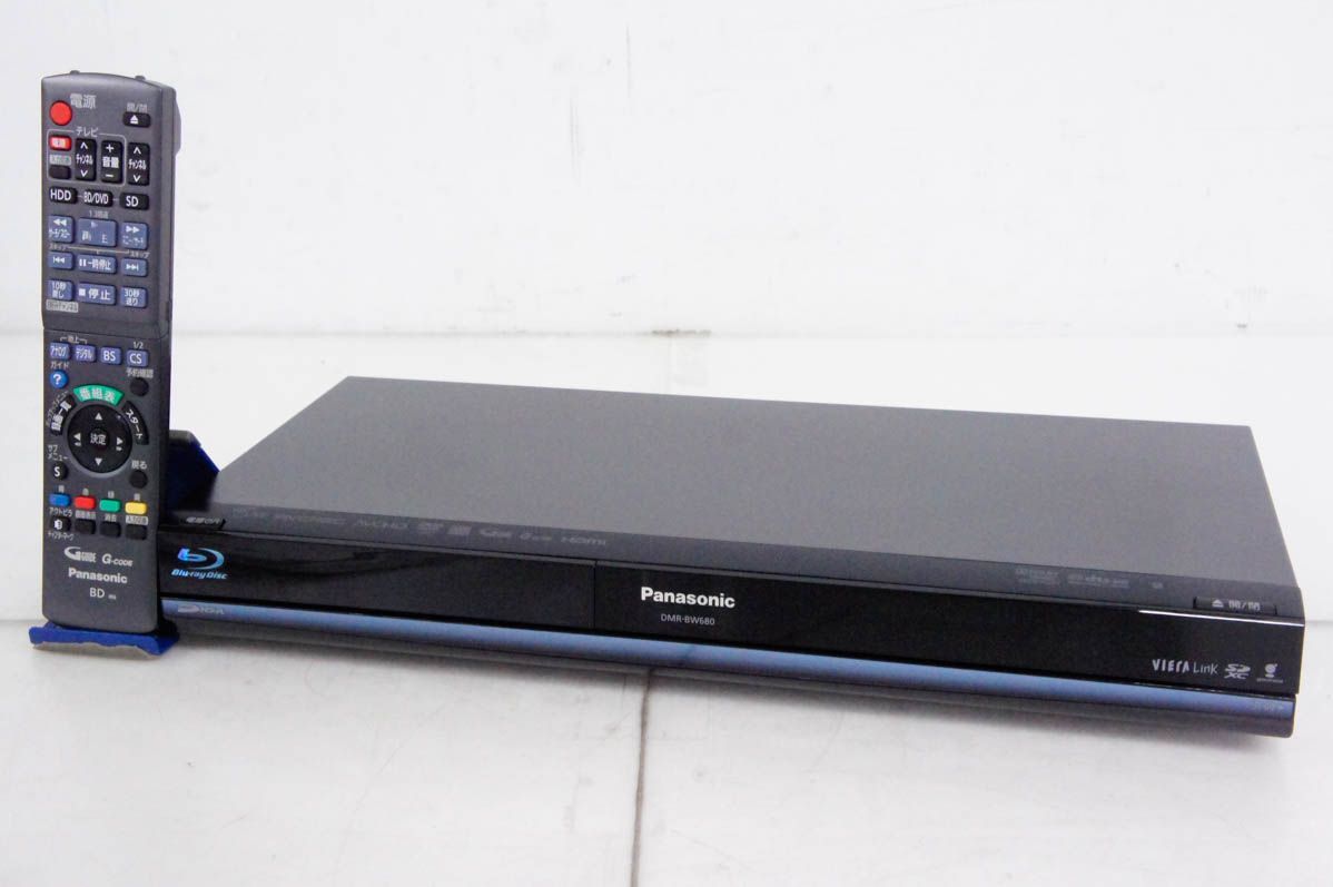 Panasonicパナソニック HDD搭載ハイビジョンブルーレイディスク