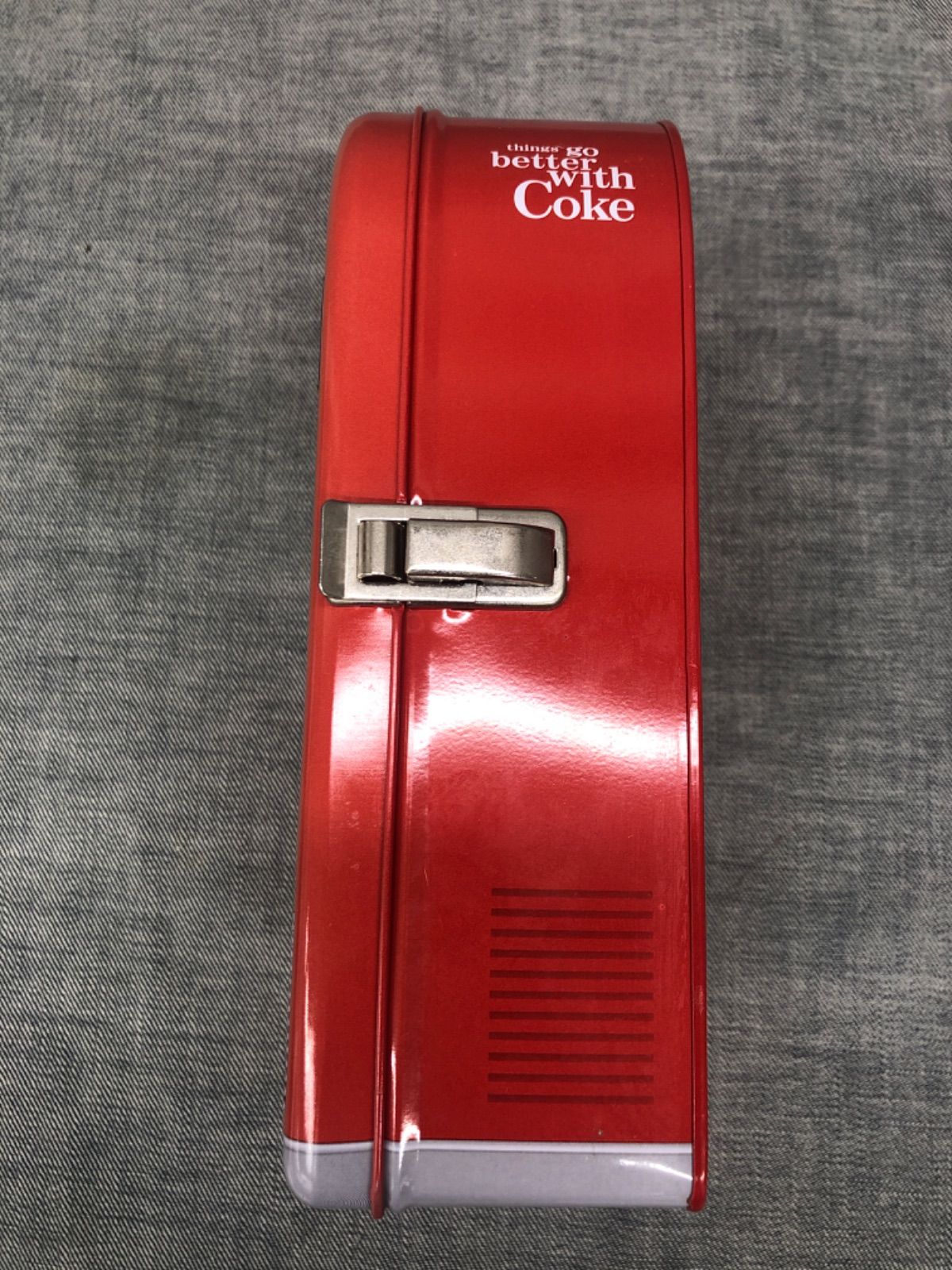 コカコーラ　ペンディングマシンcan コカ・コーラ ベンディングマシンCAN 120周年記念レア物 - メルカリ