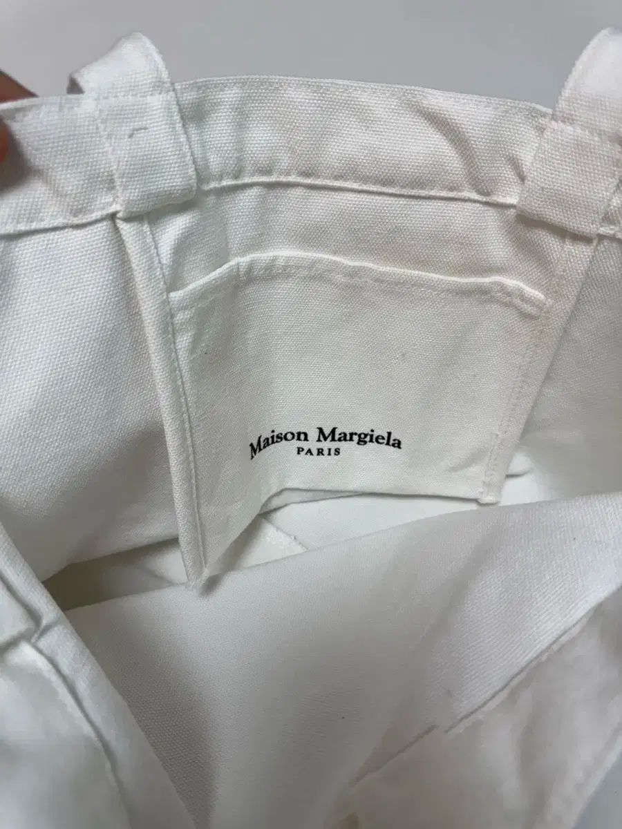 Masion Margiela エコバッグ ホワイト メゾンマルジェラ エコバッグ ホワイト Maison Margiela