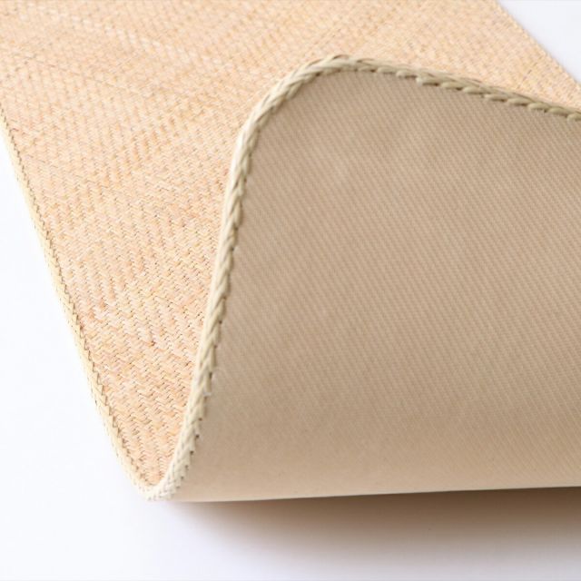 イケヒコ 籐製網代ラグマット 宝麗 約70×120cm 5209710 天然ラタン 籐あじろ 玄関マット