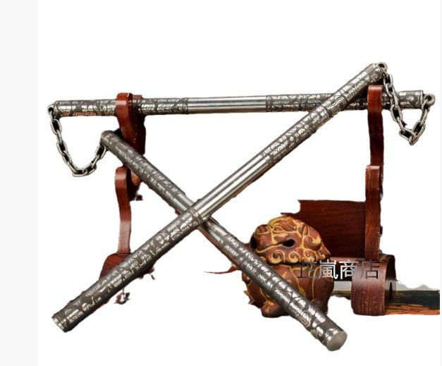 中国武術 三節棍 ステンレス製 三節棍