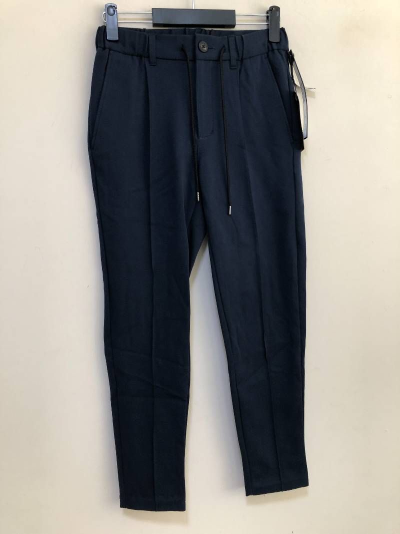 【新品】wjk smart pin-tuck slacksスラックスS ネイビー smart pin-tuck slacks – wjk online store