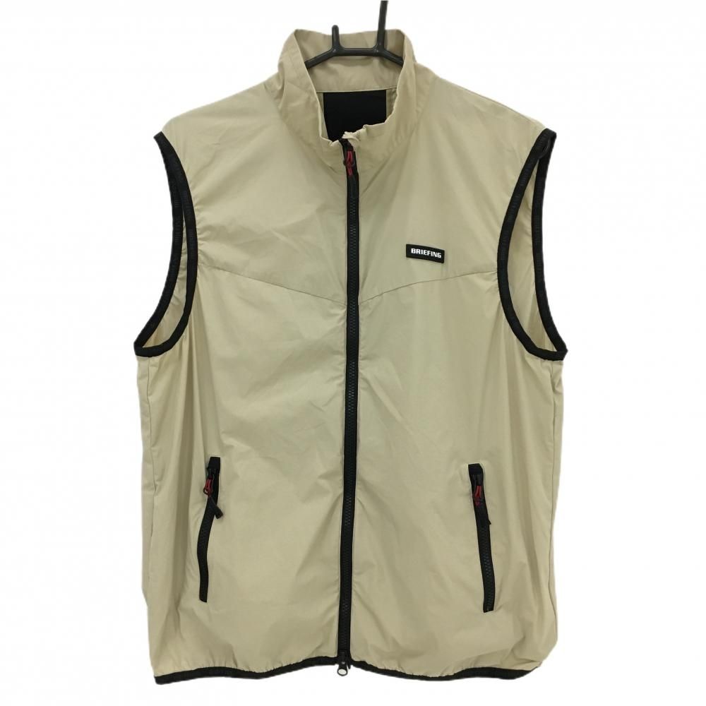 BRIEFING ベージュ　ベスト 新品ブリーフィング　正規品　定価34100円 BRIEFING ダウンベスト ベスト 「BRIEFING GOLF／ブリーフィング