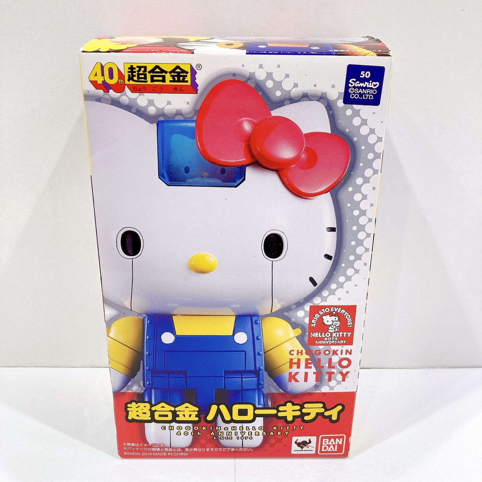 □BANDAI 40th超合金 超合金ハローキティ HELLO KITTY 40th