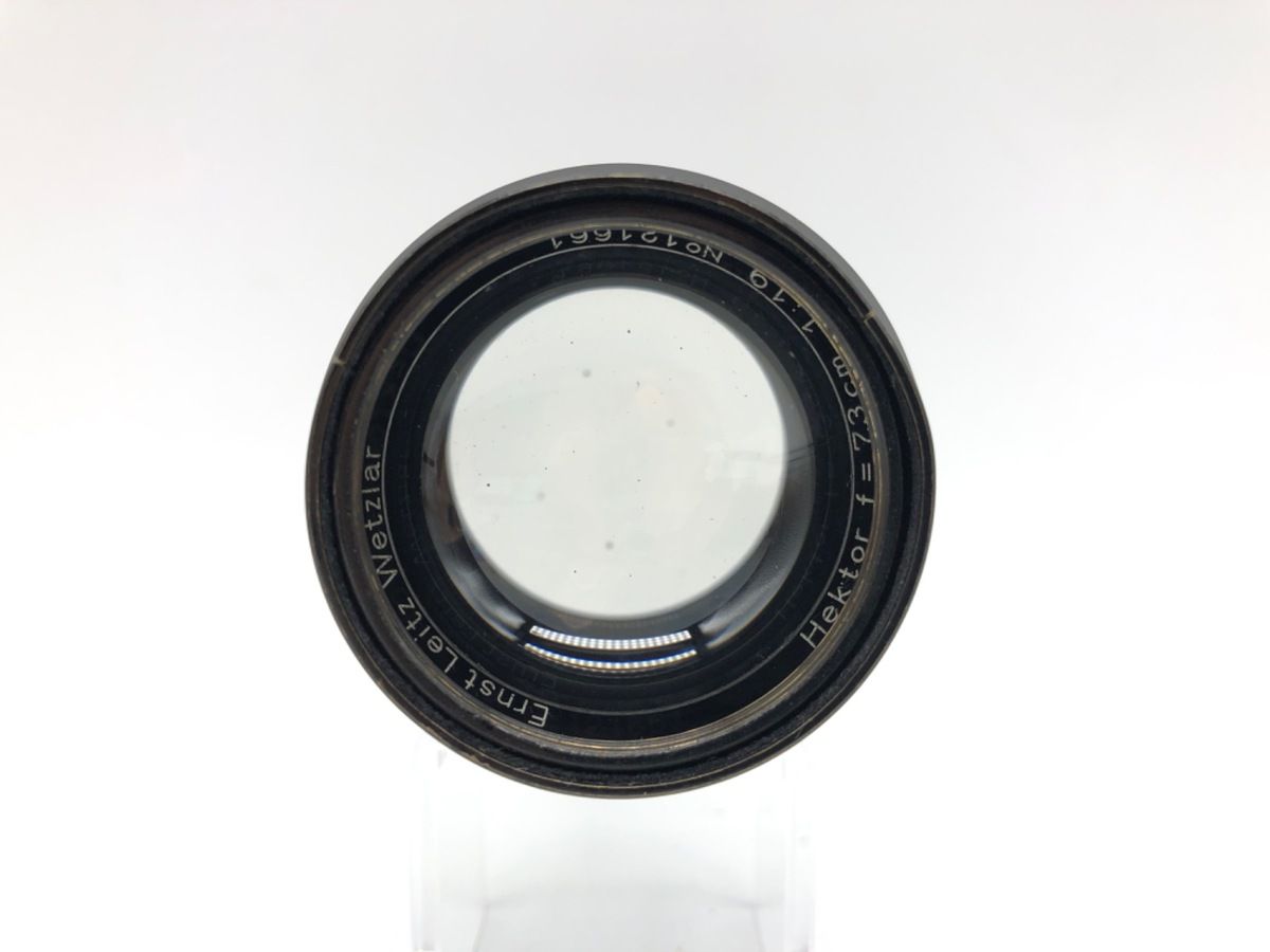 希少なフード付き ライカ Leica Hektor 73mm F1.9 希少なフード付き
