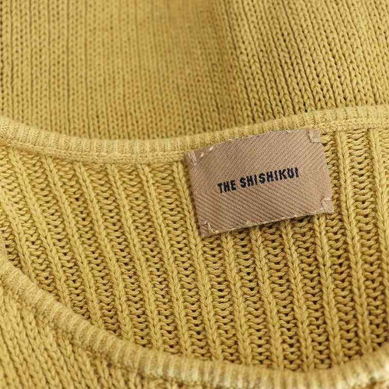 shishikui タンクトップ　ベージュ 楽天市場】シシクイ THE SHISHIKUI タンクトップニット Free