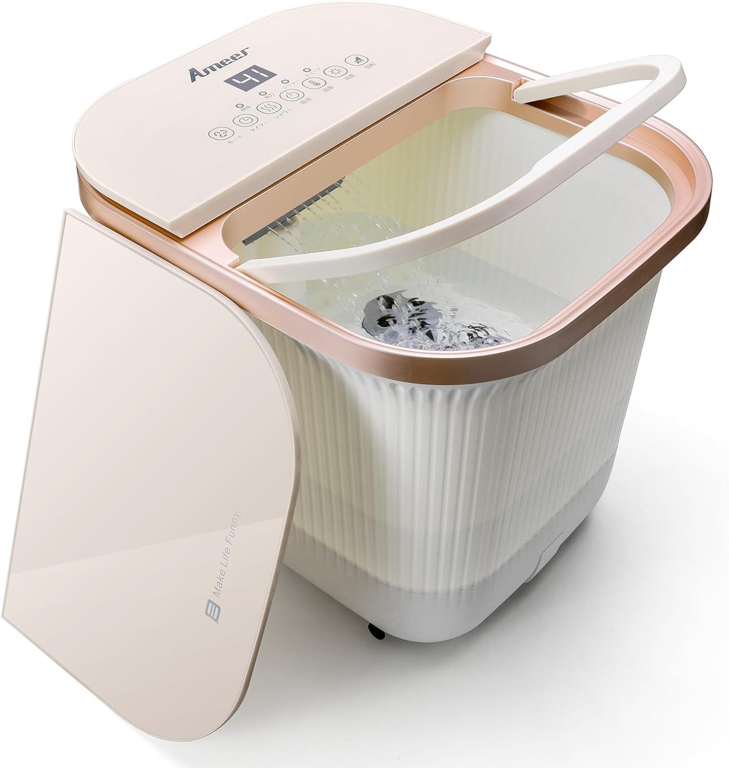 美品】 Ameer 足湯器 フットバス 温度調節・保温機能 タイマー