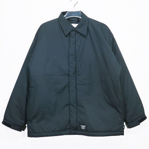 WTAPS ダブルタップス 23AW ST/JACKET/POLY.TAFFETA.DOT SIGHT 232TQDT-JKM06 ジャケット  ポリエステル タフタ ドット サイト アウター ブラック サイズ02(M) - メルカリ