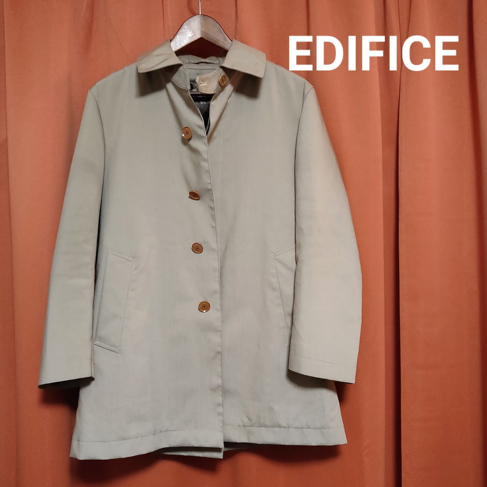 MEN'S】EDIFICE ライナー付 ステンカラーコート - メルカリ