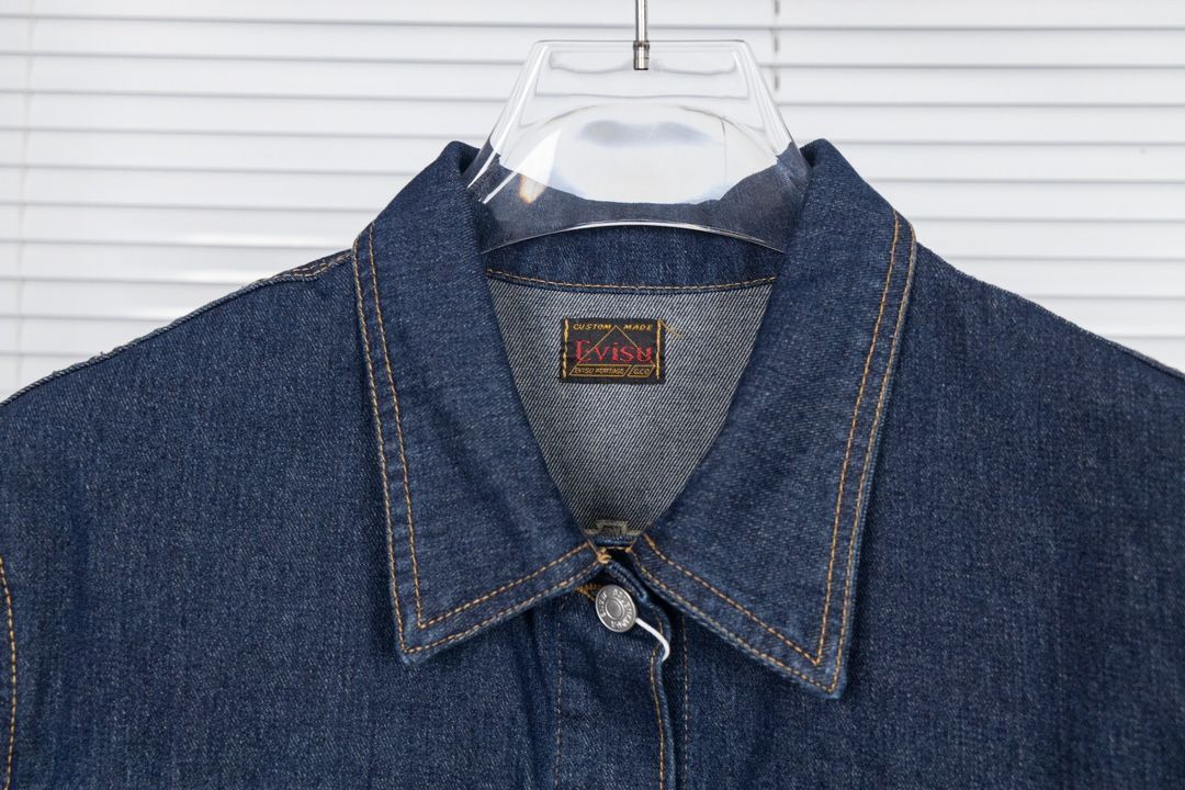 EVISU デニムジャケット 54デザイン 恵比寿刺繍ルーズフィットデニムジャケット – EVISU