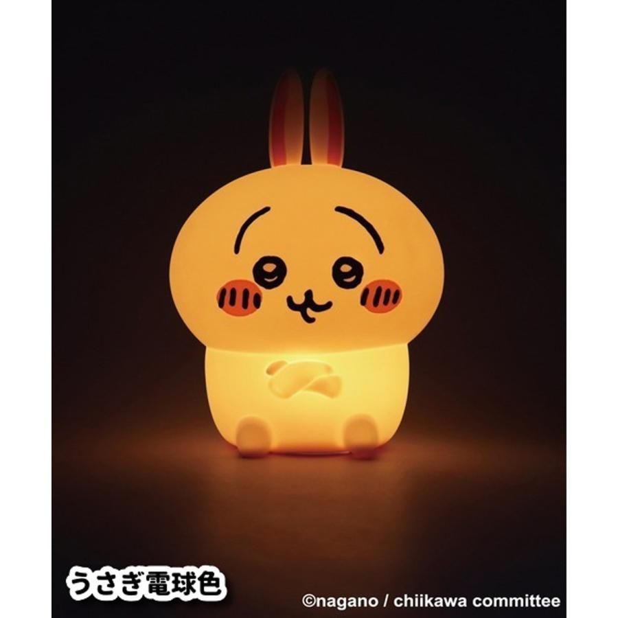 新品ちいかわ【うさぎ】優しく光る シリコン ルームライト/USBケーブル ちいかわ☆優しく光る シリコン ルームライト5点セット新品ハチワレ