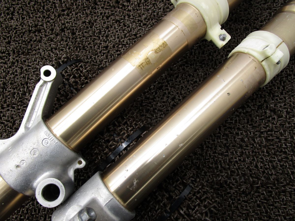 RMX250 フロントフォーク A6370 PJ13A スズキ J116 BRIGHTFACE_UK