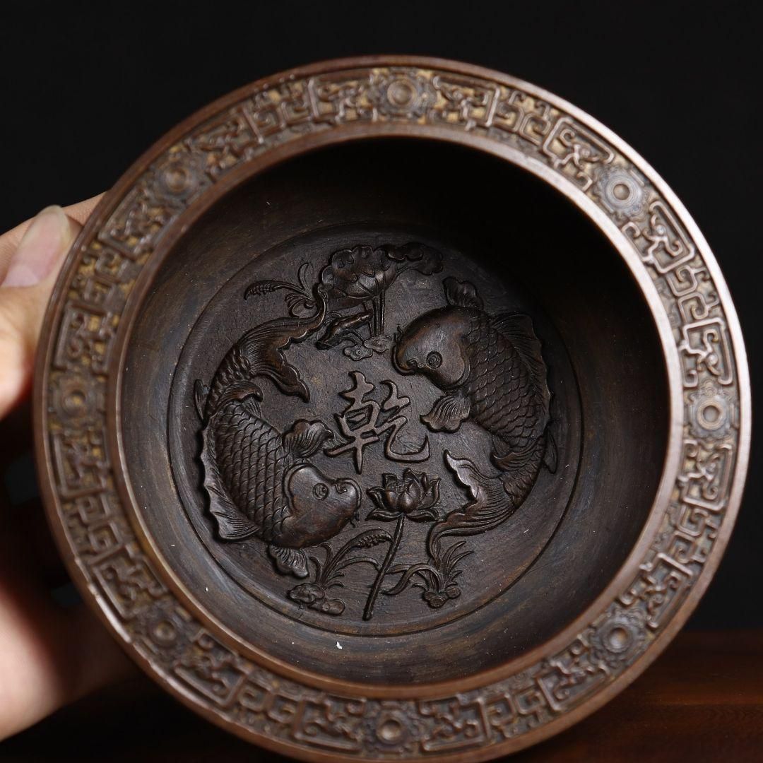 銅細工 龍年 置物 麒麟聚宝盆 装飾品 工芸品 美術品 銅細工 龍年 置物 麒麟聚宝盆 装飾品 工芸品 美術品