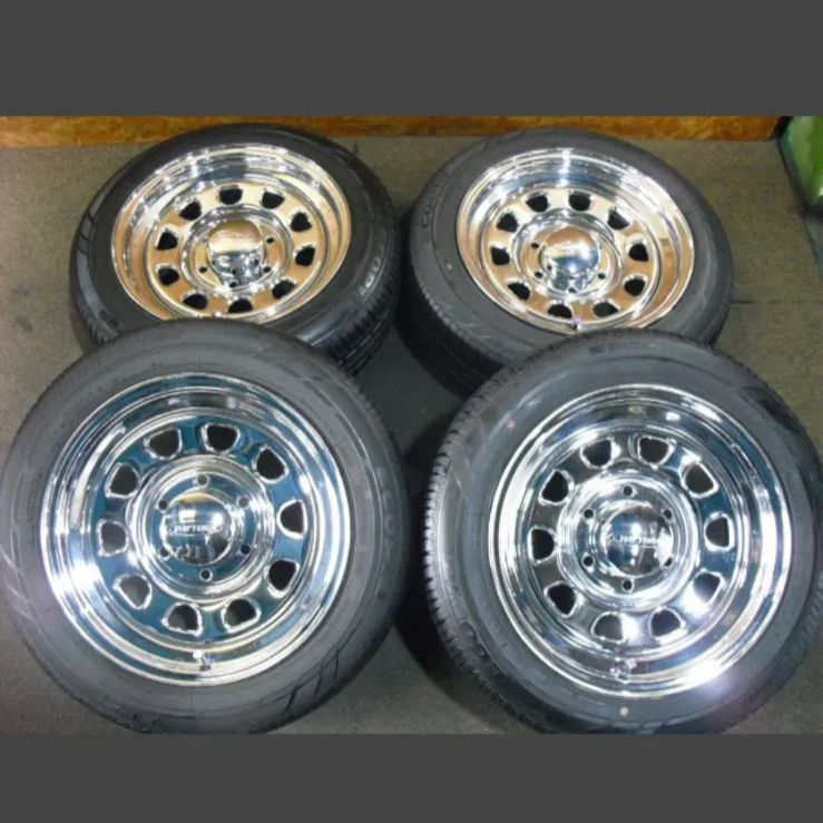 T-2116 本州 デイトナ 7J 19 139.7 6H 185 60R16 ローダウンハイエース 等 16インチ タイヤホイール