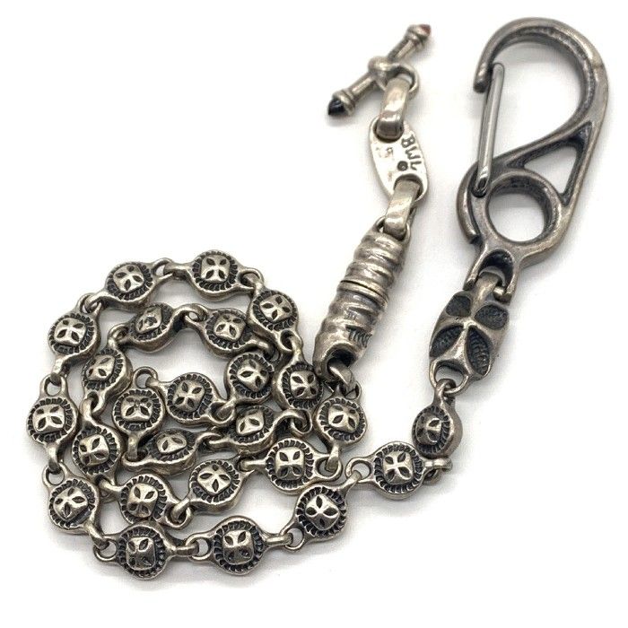 Bill Wall Leather ビルウォールレザー Mini Cross Wallet Chain ミニクロスウォレットチェーン ウォレットリング付  Size 58cm - メルカリ