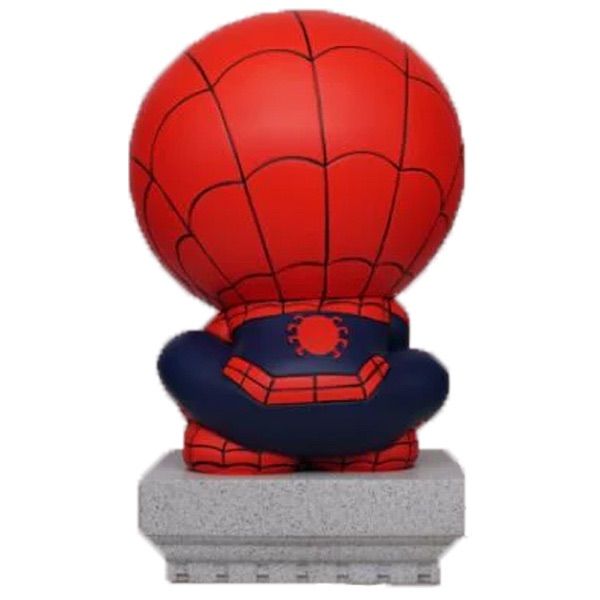 スパイダーマン クラウチング フィギュア バンク 【マーベル貯金箱】 スパイダーマン クラウチング フィギュア バンク 【マーベル貯金