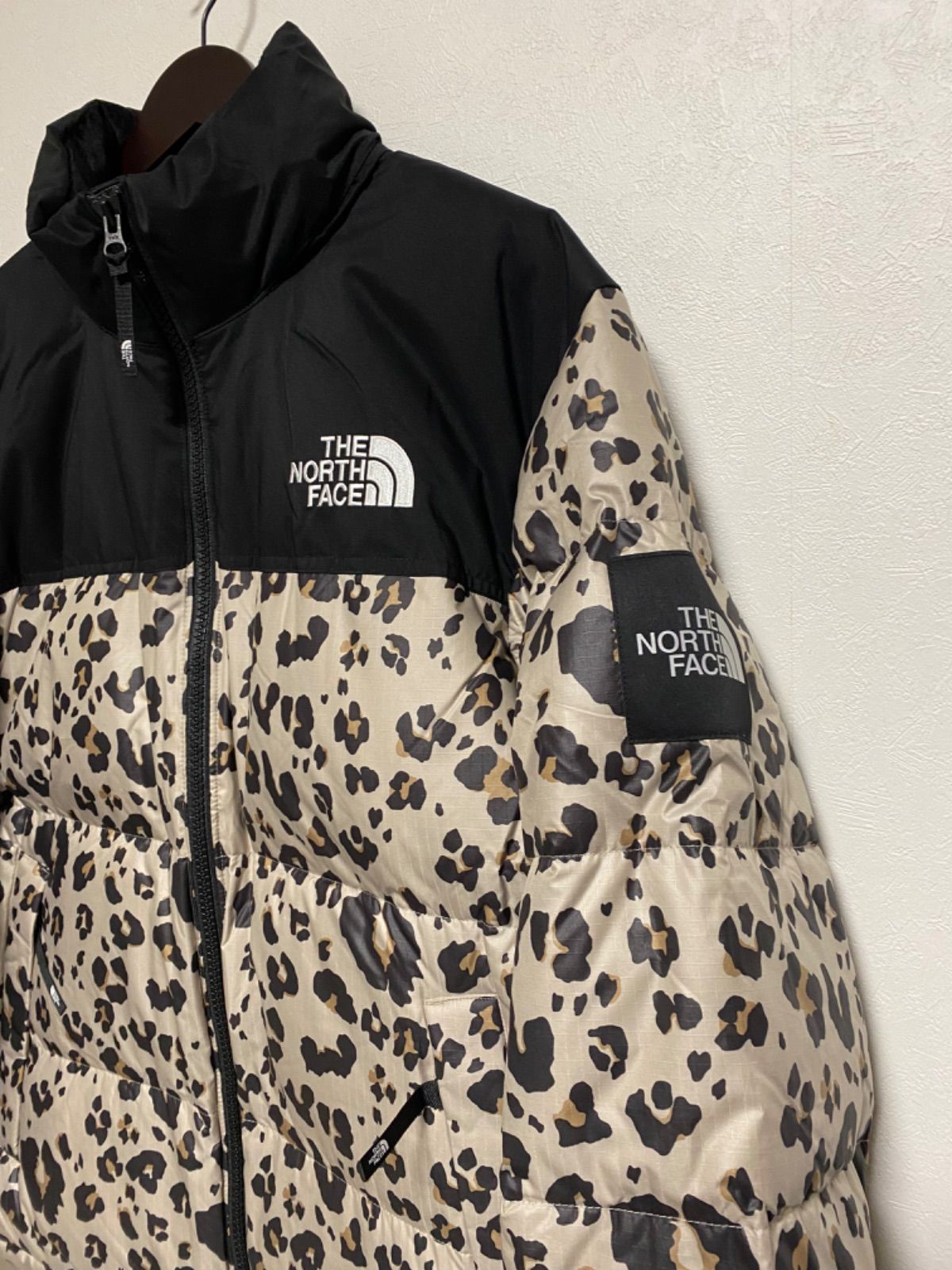 THENORTHFACE ノースフェイス　ヌプシ　ダウン　ヒョウ　レオパード　L