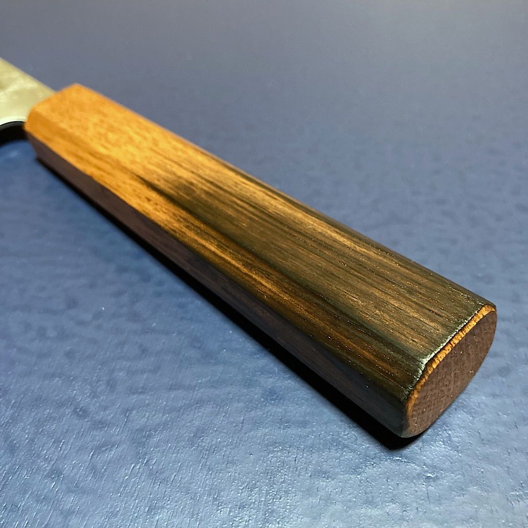 義弘作 包丁 牛刀 210mm 21cm 銀三鋼 銀紙三号 梨地仕上げ 山脇刃物