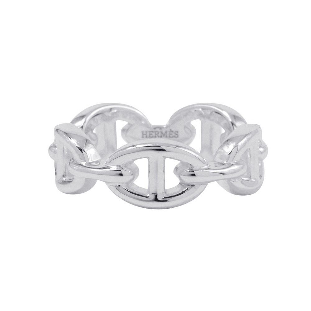 【新品未使用】HERMES シェーヌダンクル アンシェネ リング（サイズ52) 定価以下】エルメス シェーヌダンクル アンシェネ リング 52 (HERMES