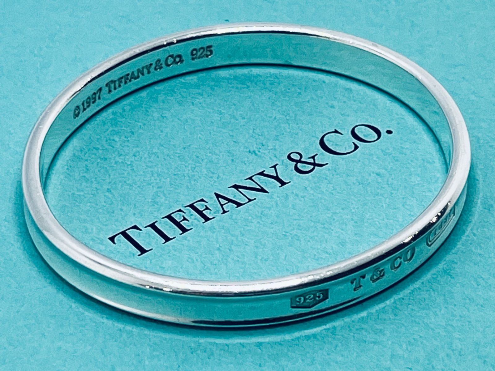 a105 Tiffany&Co. 1997 オールド ティファニー 1837 ナロー バングル