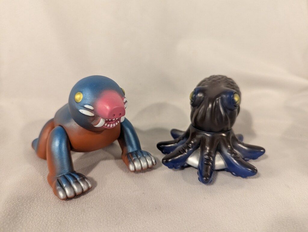 ☆未開封 マーミット 世紀の大怪獣シリーズ ビニパラベビー ペギラ