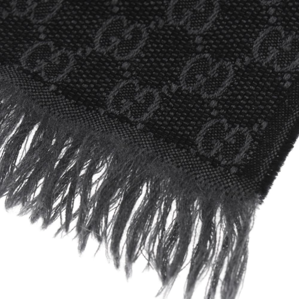 GUCCI (グッチ) GGロゴ シェリーラインデザイン マフラー
