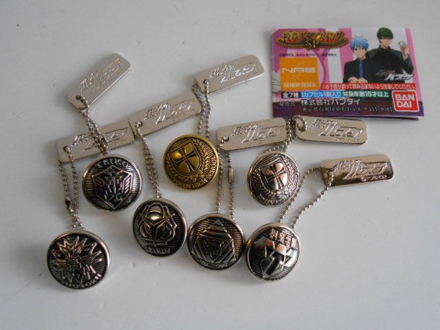 ♯Kbt28IZ黒子のバスケ校章ボタンスイングSP全7種 高校