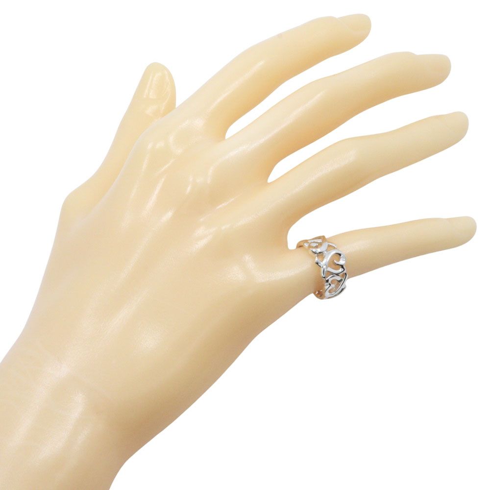 ティファニー トリプルラビング パロマピカソ 指輪 シルバー925 9.5号