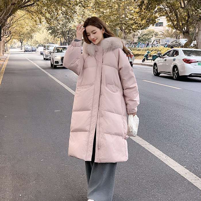 ロング中綿コート レディース ロングコート ロング丈 厚手 アウター トップス 上着 Aライン 膝下 防風 韓国風 防寒 着痩せ 体型カバー 大人 シンプル ゆったり きれいめ OL 通勤 おしゃれ 普段着fasha30値段30
