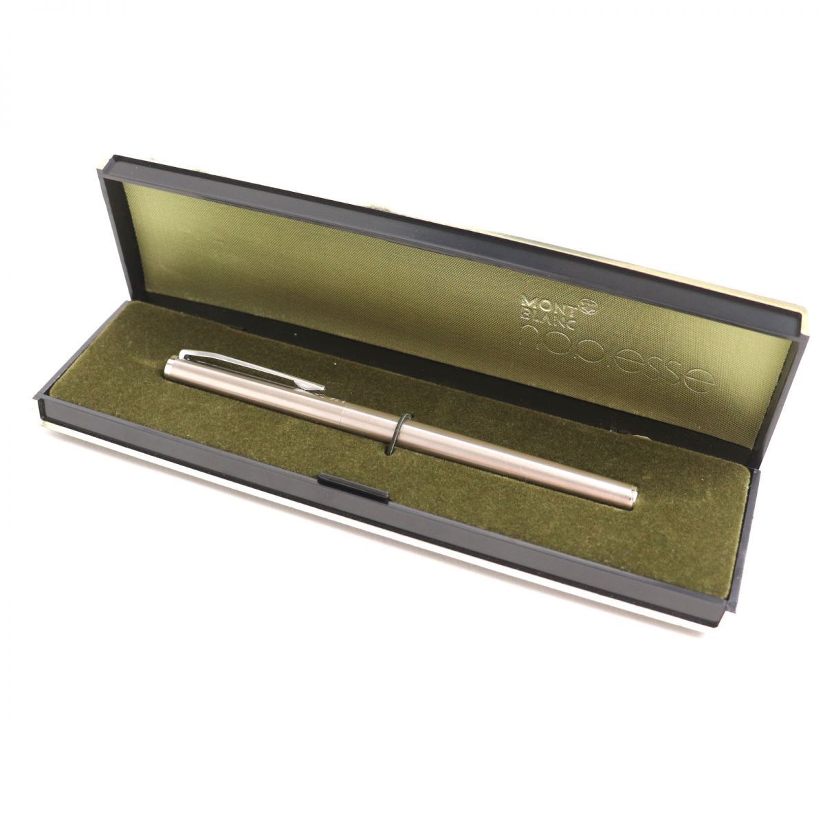 極美品 モンブラン ノブレスシルバー EF 万年筆