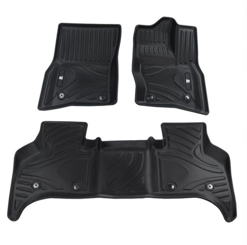 20-22種類のランドローバーガードマン用マットTPEゴムフットカーペット異臭のないガードマン内装改造 3点 キット