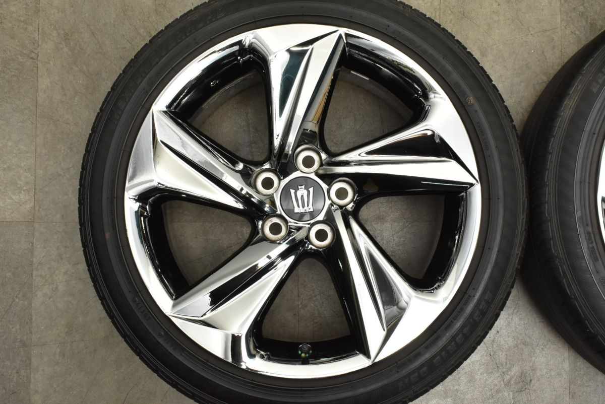 220系クラウン純正18インチ 　4本　８J+45 TOYOTA トヨタ クラウン 220系 RS 純正 中古ホイール 4本 8J 18インチ