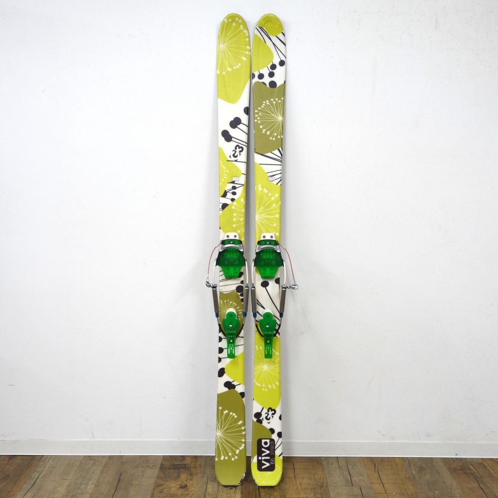 ジースリー G3 VIVA 166cm 88mm ビンディング タルガ グリーン