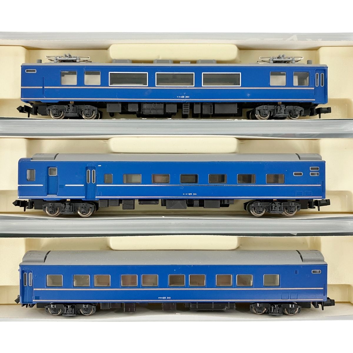 KATO 10-033 24系 ラウンジカー 3両セット 鉄道模型 N 良好 Y9943700
