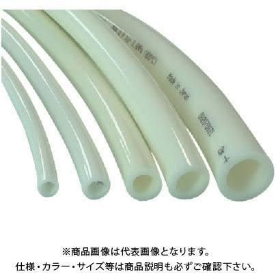 2営業日で発送 TH38X1250Mチヨダ ポリウレタンホース 白8×12mm 50m8084155