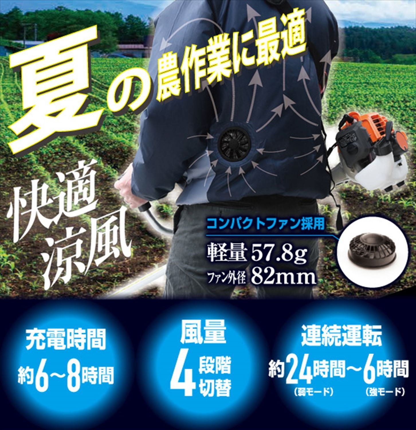 クールボーイ ファン付き