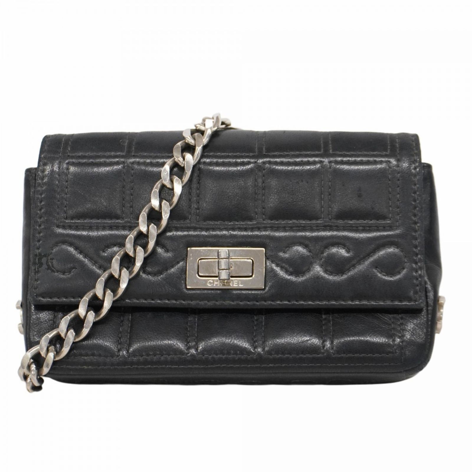 シャネル(Chanel) シャネル ショルダーバッグ 2.55 チョコバー
