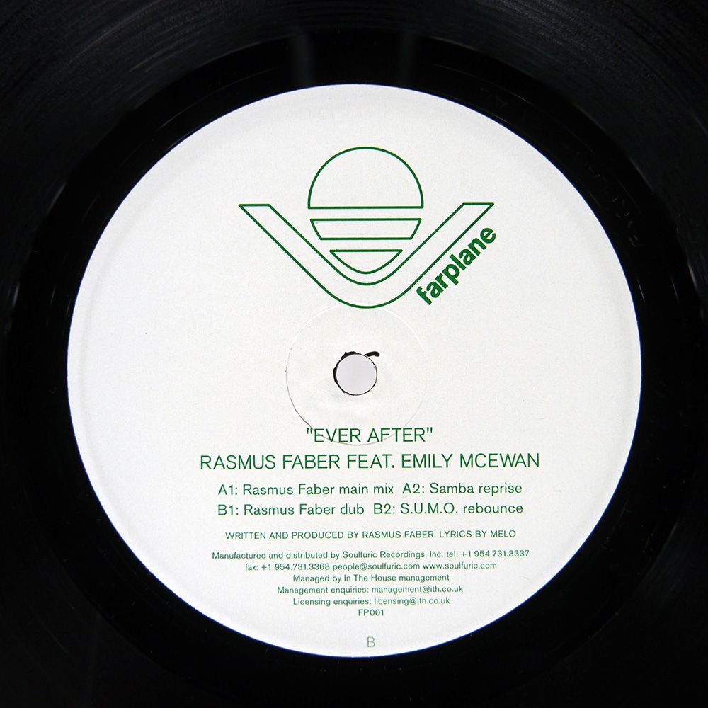 アナログ激レア盤 Rasmus FaberラスマスフェイバーEVER AFTER ラスマス・フェイバー・プレゼンツ・プラチナ・ジャズ