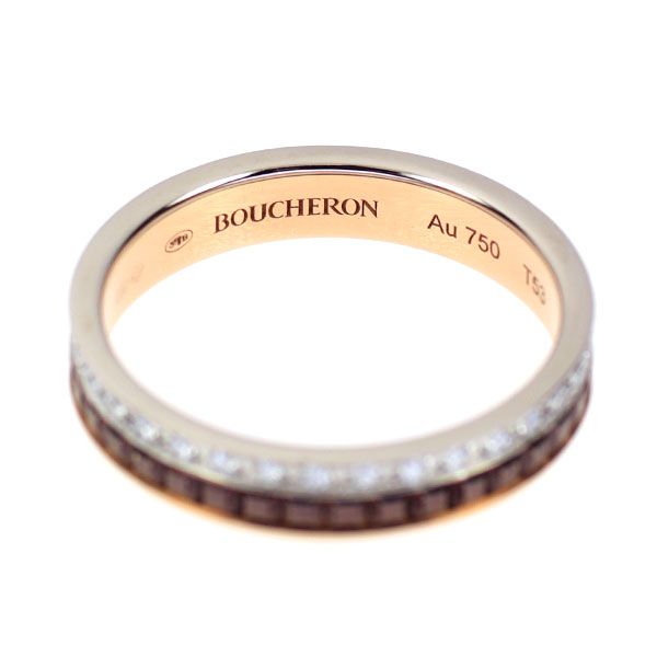 ブシュロン クルドパリ ミディアム 53 プラチナ pt BOUCHERON