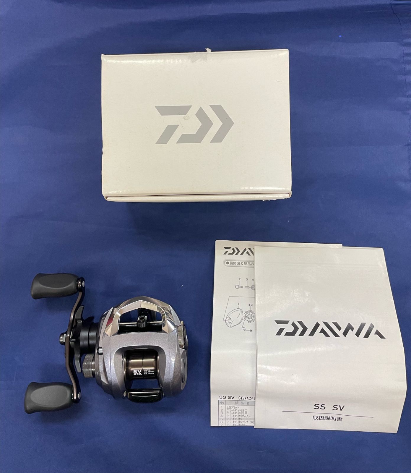 DAIWA XIC ベイトリール デジタル表示 ※別売りの純正リールオイル付き