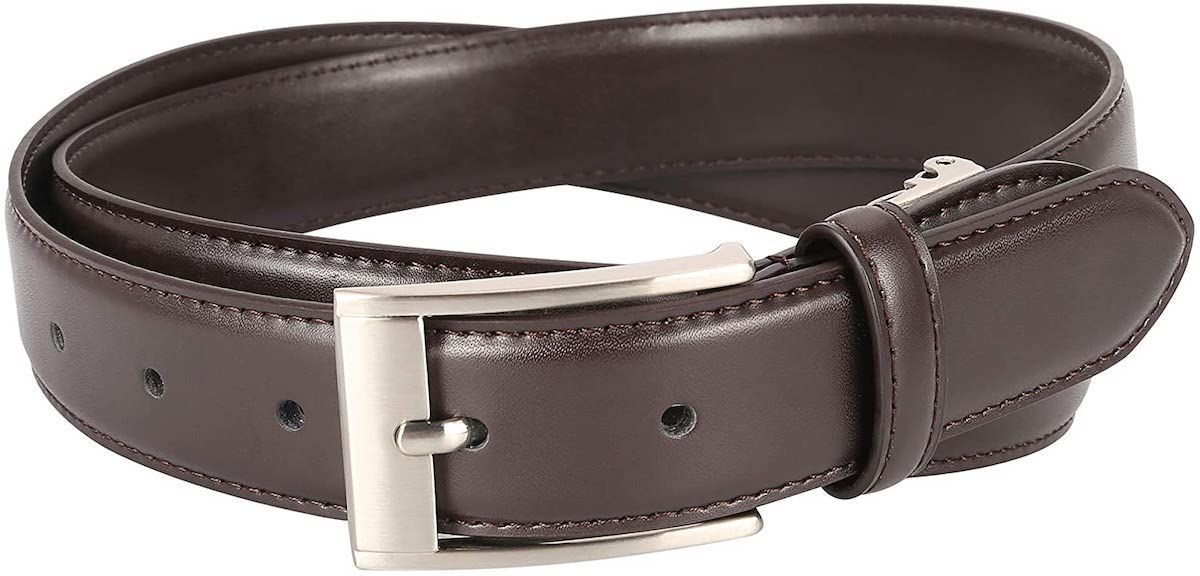 メルカリshops 本革 高品位 紳士ベルト メンズベルト サイズ調整可能 ベルトの長さ105cm