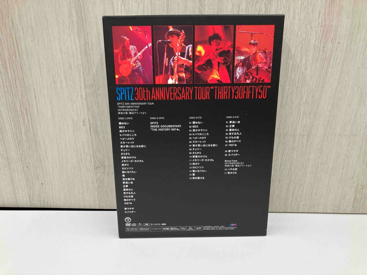 非常に良い】SPITZ 30th ANNIVERSARY TOUR 売れ筋 SPITZ 30th