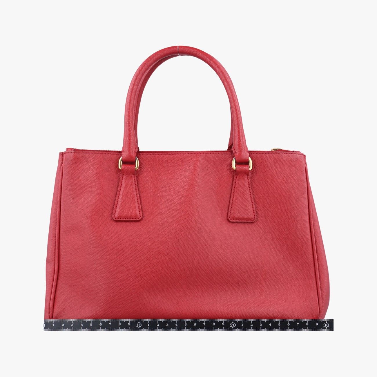 黒*ィ様 PRADA ガレリア　サフィアーノレザー　レッド プラダPradaガレリアレッドサフィアーノレザーBN18017 8 208