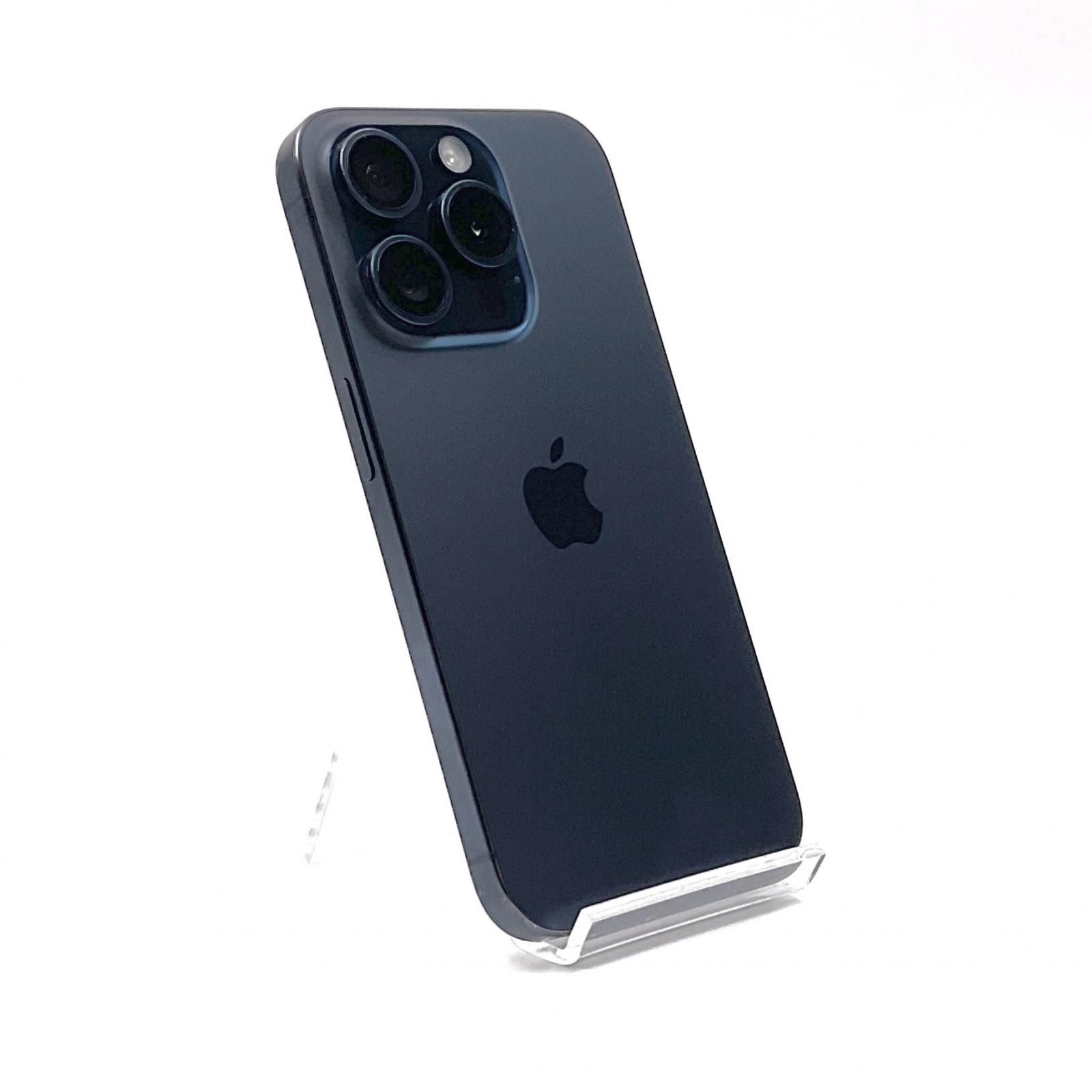 【全額返金保証】【最速発送】Apple iPhone 15 Pro 128GB ブルーチタニウム docomo 100% 動作確認済